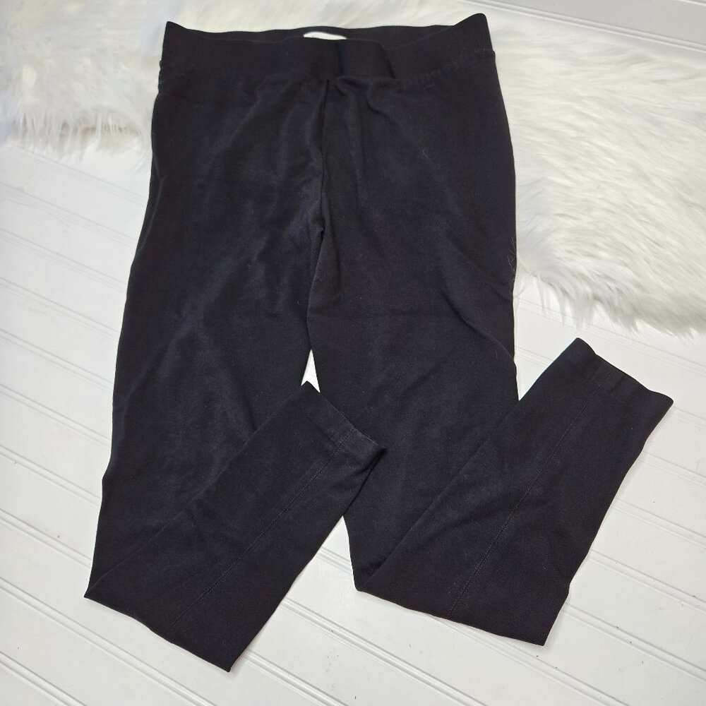 Two By Vince Camuto Leggings Women's S Small Black Pull On Skinny Stretch Ankle